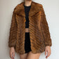 Vintage Rabbit Fur Coat