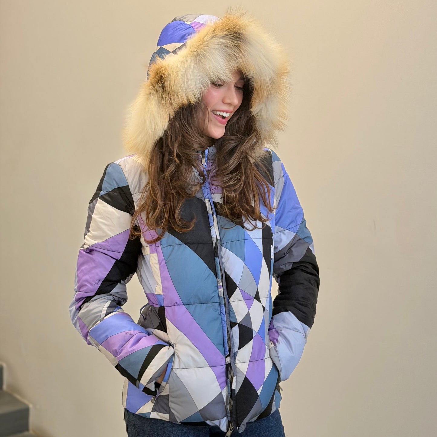 Emilio Pucci Printed Down Jacket