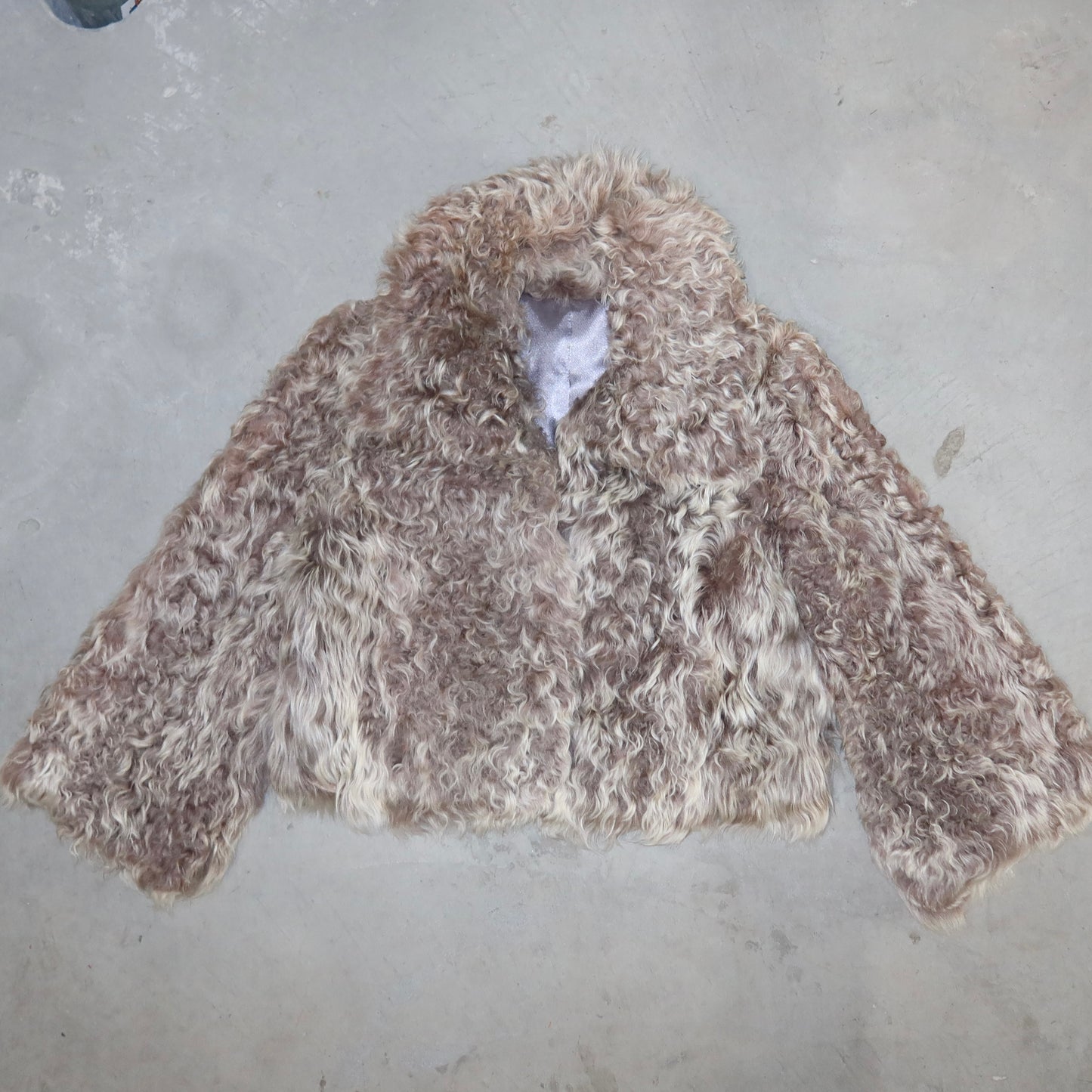 Vintage Lamb Fur Coat
