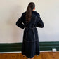 Vintage Suede Fur Lined Trench