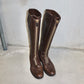 Givenchy Brown Leather Riding Boots (38-39)