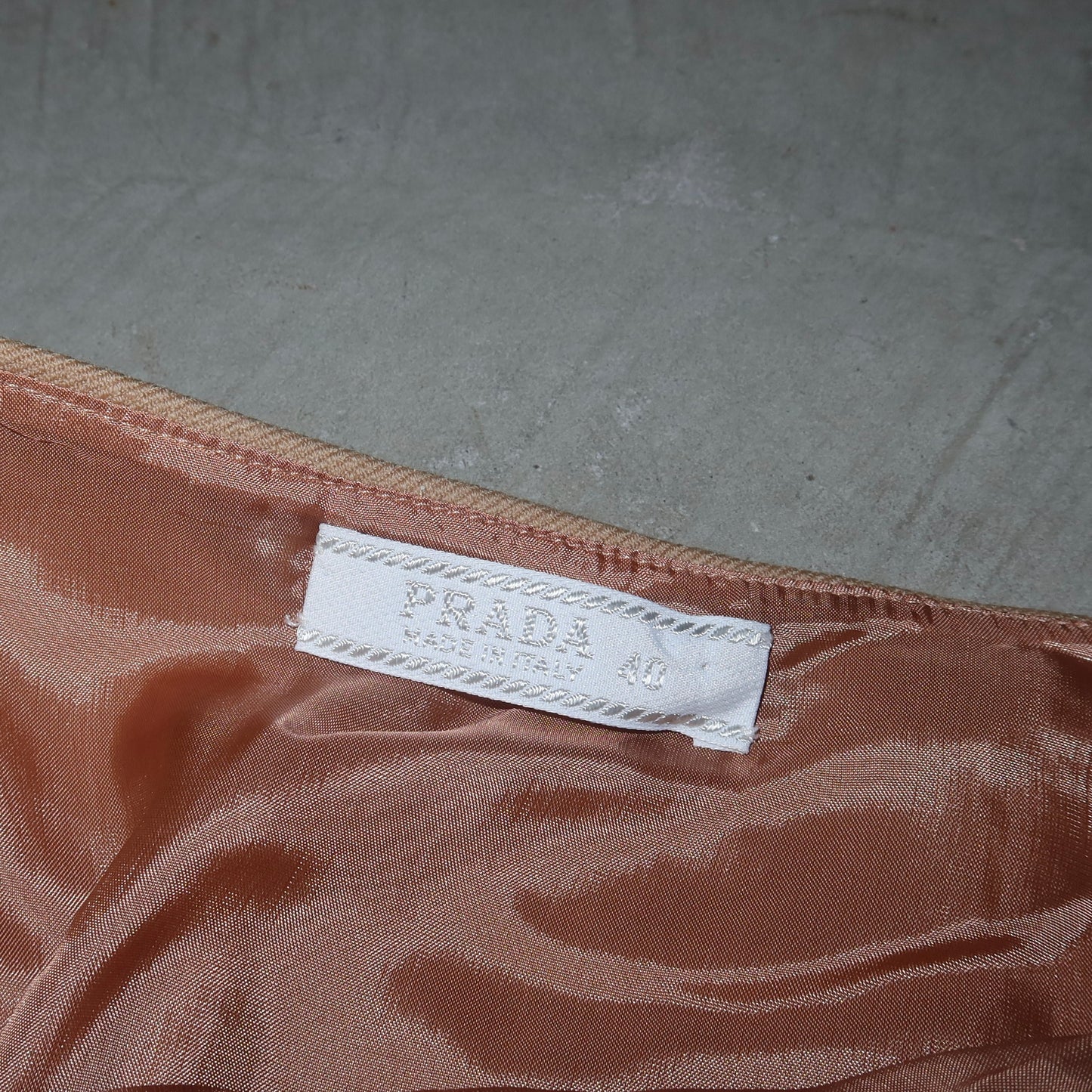 Prada Wool Midi Skirt