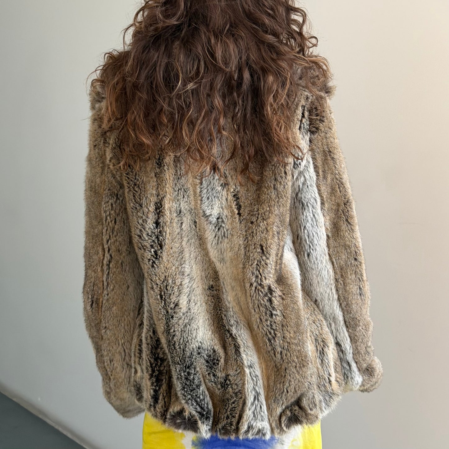 Chloé AW2001 Faux Fur Coat