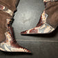 El Dante’s Suede and Snakeskin Cowboy Boots (40)