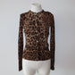Dolce & Gabbana Leopard Print Cardigan