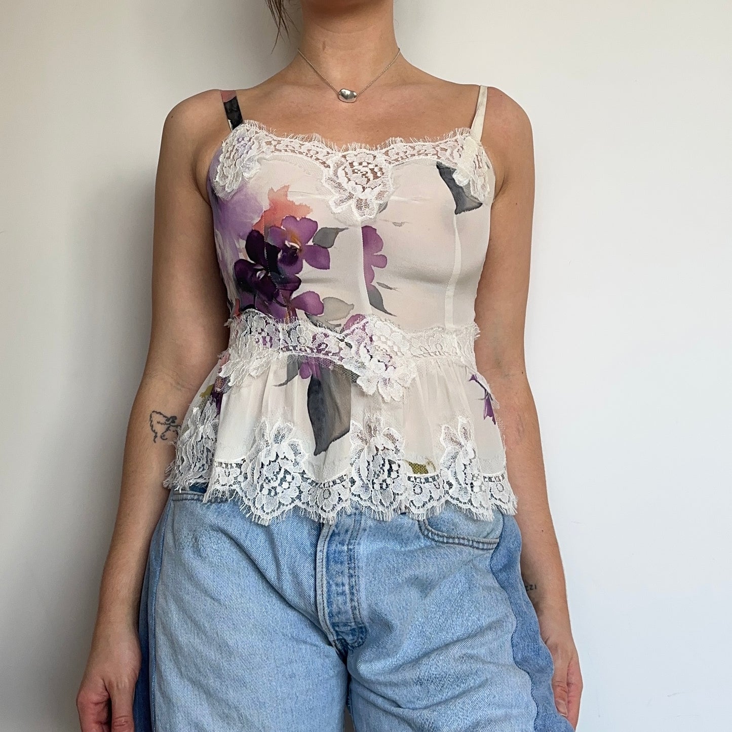 Dolce & Gabbana Silk Floral Camisole