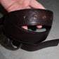 YSL AW2003 Brown Leather Belt (Unisex)