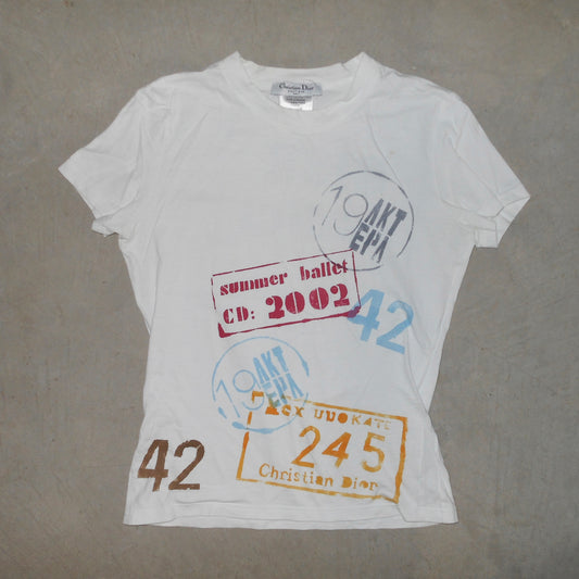 Dior 'DIOR ADDICT' Stamp Tee