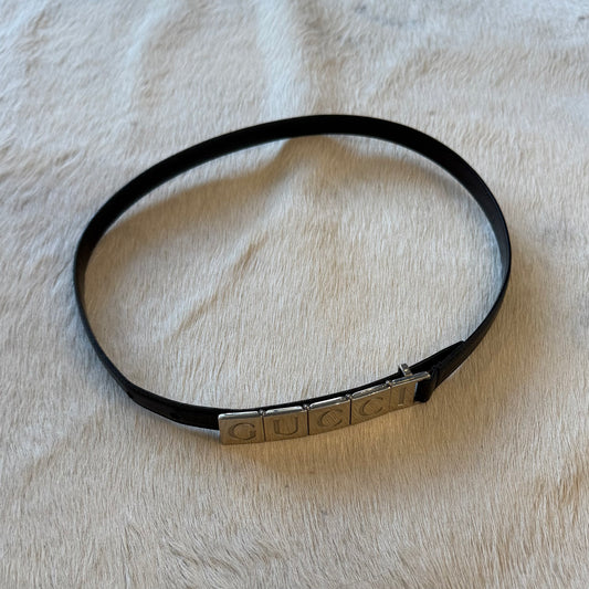 Gucci Logo Belt