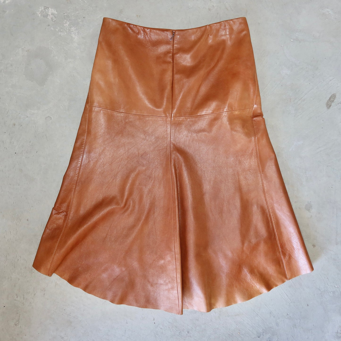 DKNY Leather Skirt