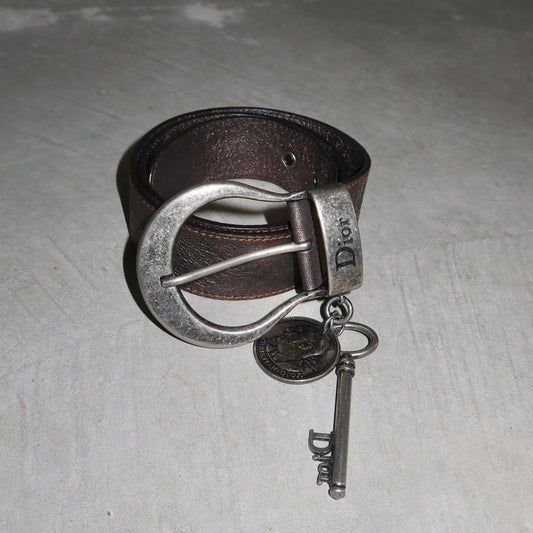 Dior Rare Metallic 'Gaucho' Belt