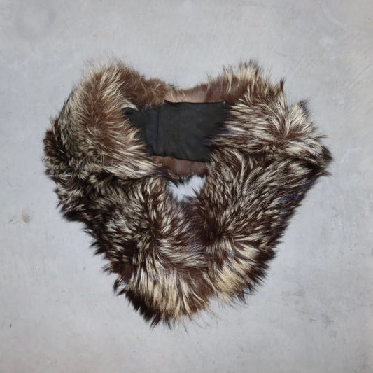 Vintage Silver Fox Fur Collar