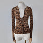 Dolce & Gabbana Leopard Print Cardigan
