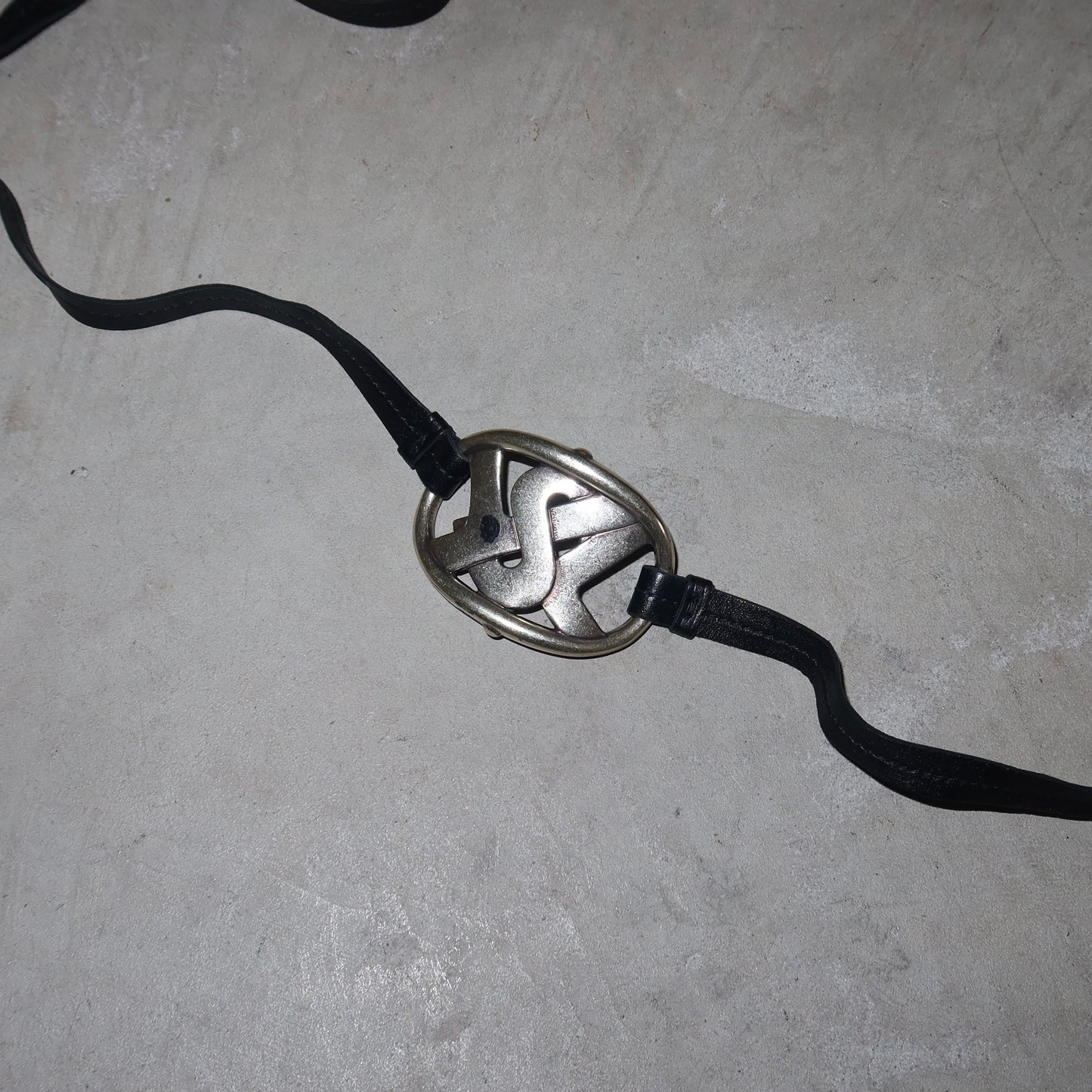 YSL AW2003 Leather Belt