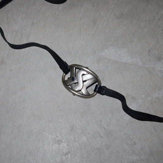 YSL AW2003 Leather Belt