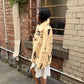 Vintage Spotted Rabbit Fur Coat