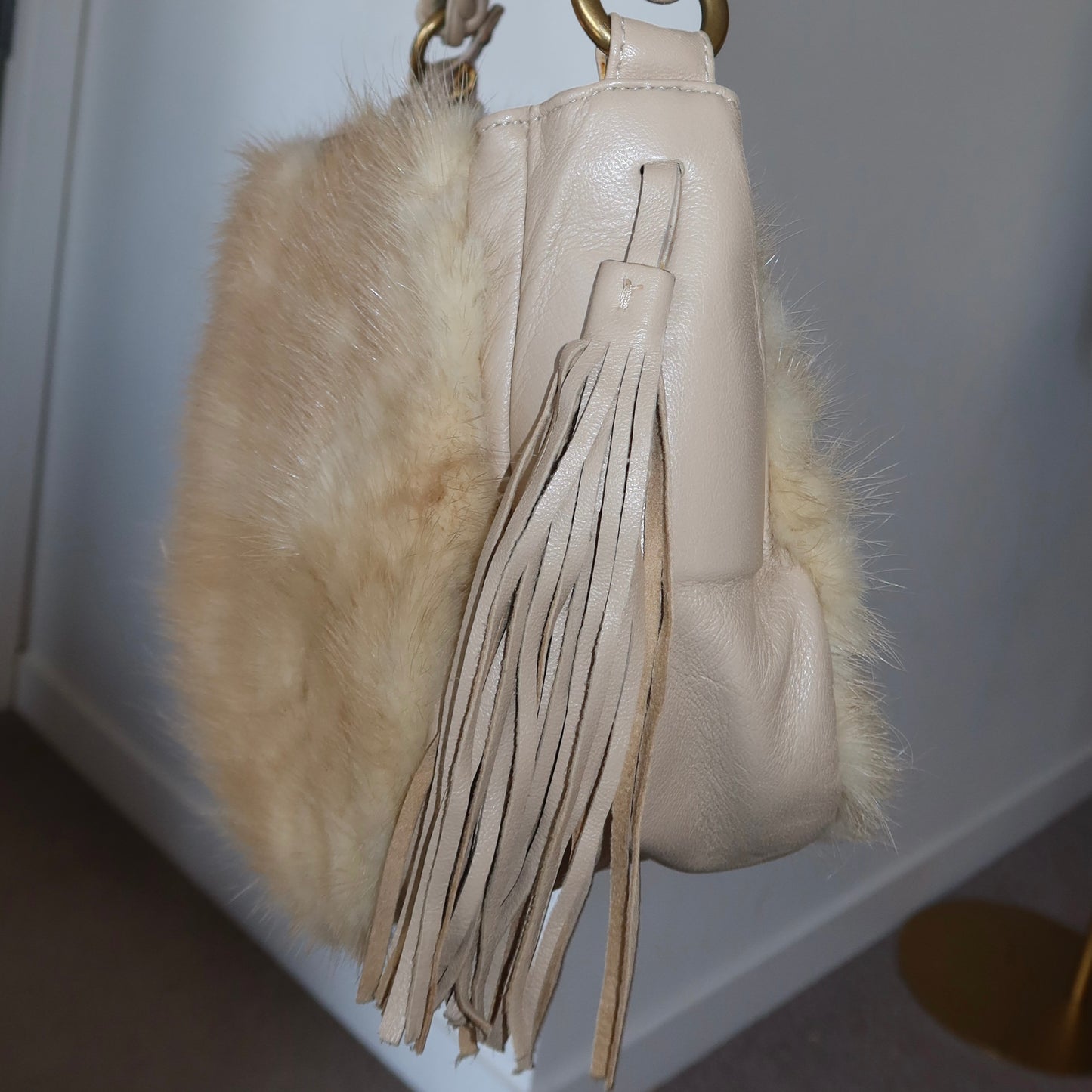 Paolo Masi Real Fur Bag