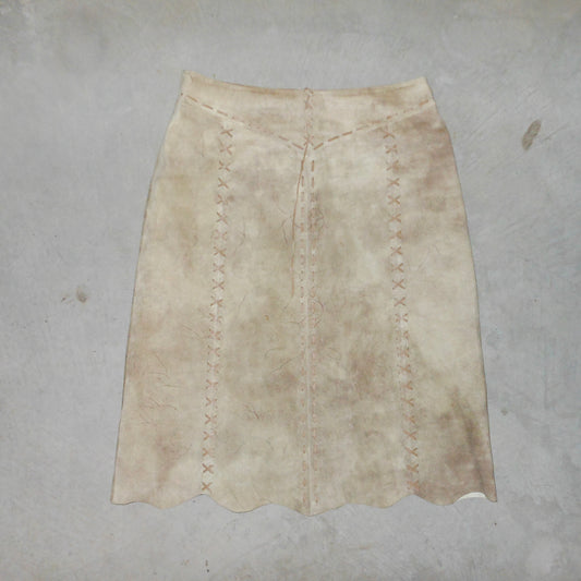 Morgan De Toi Suede Skirt