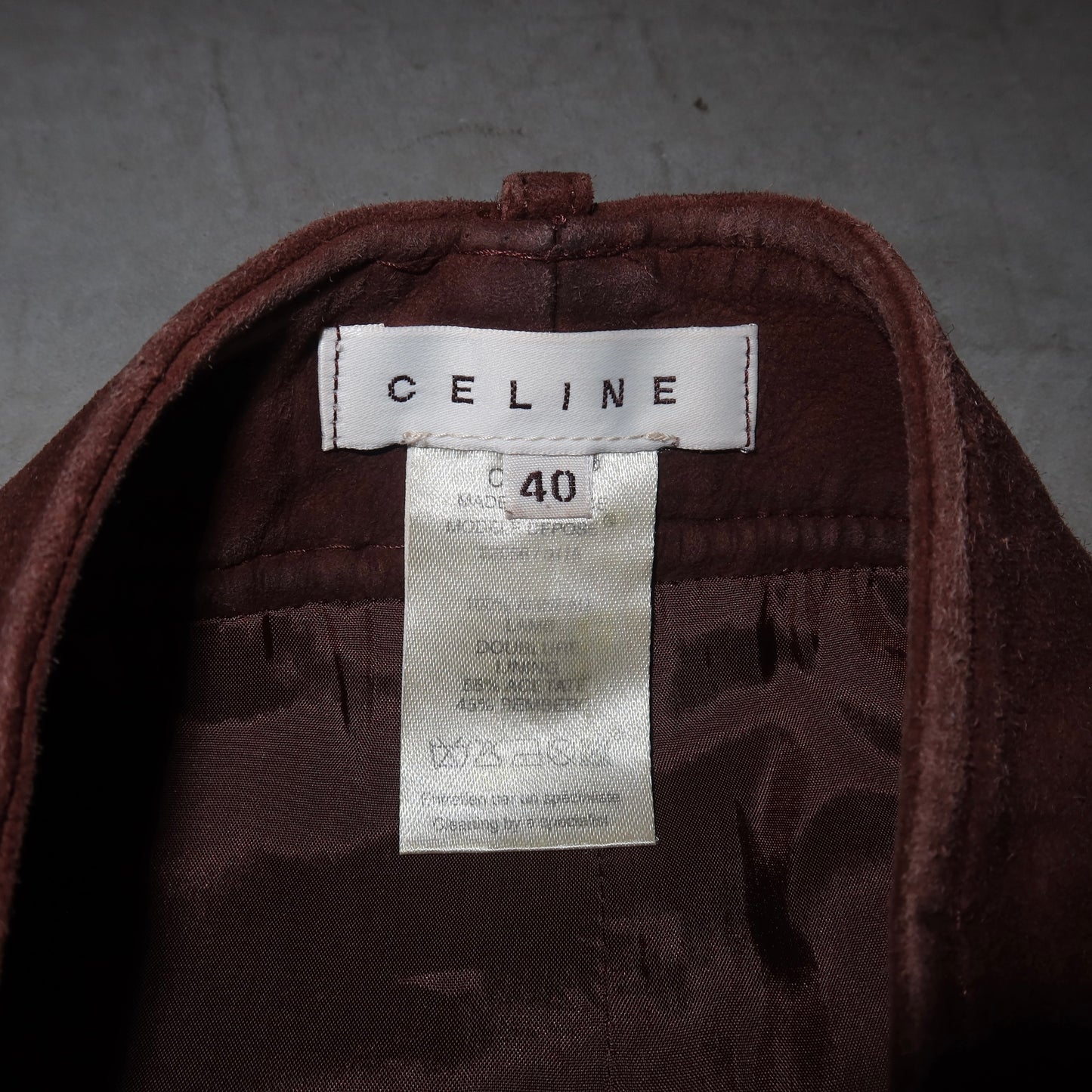 Celine Suede Skirt