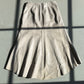 DKNY Grey Leather Skirt