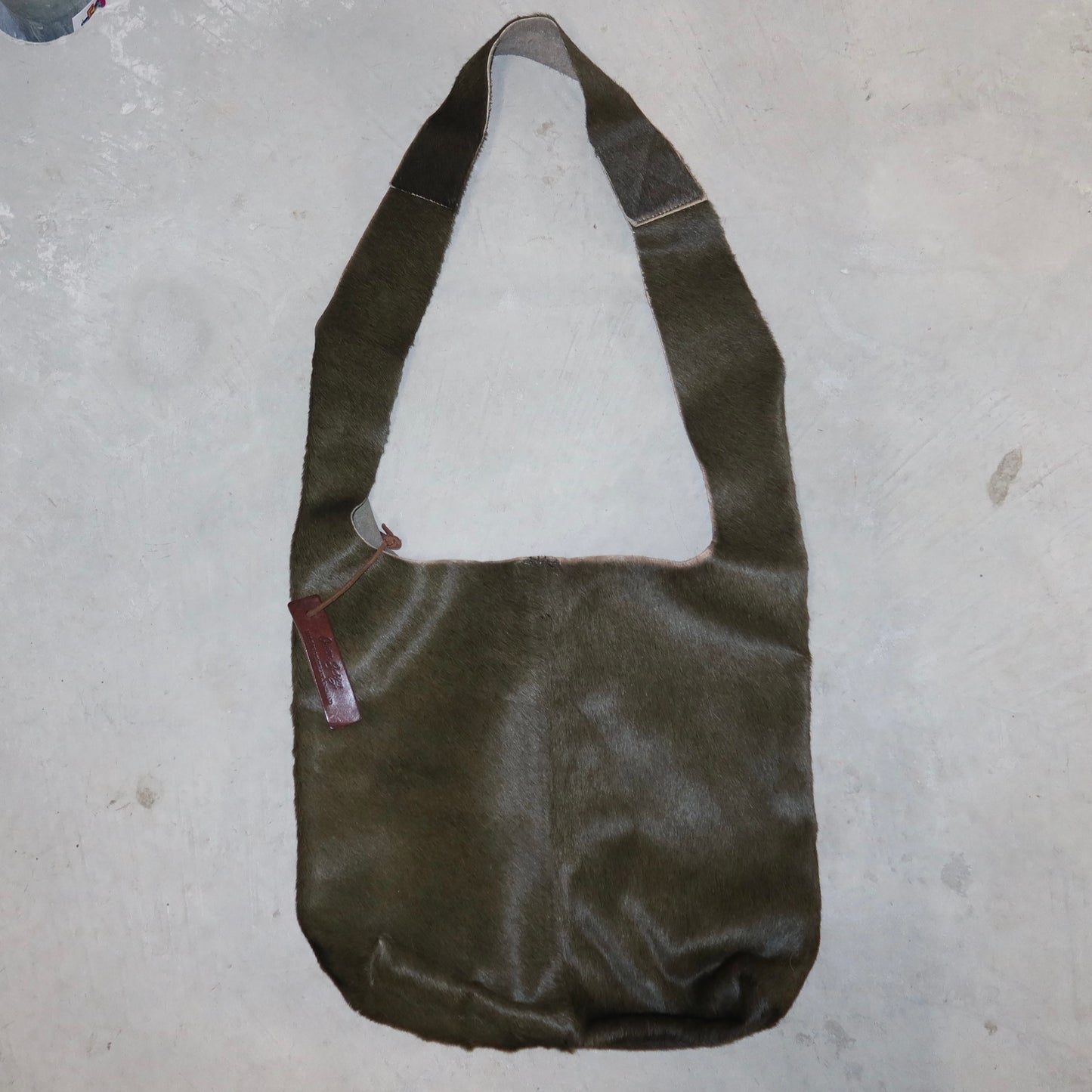 Owen Barry Cowhide Messenger Bag
