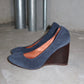 Lanvin Suede Wedges (38)