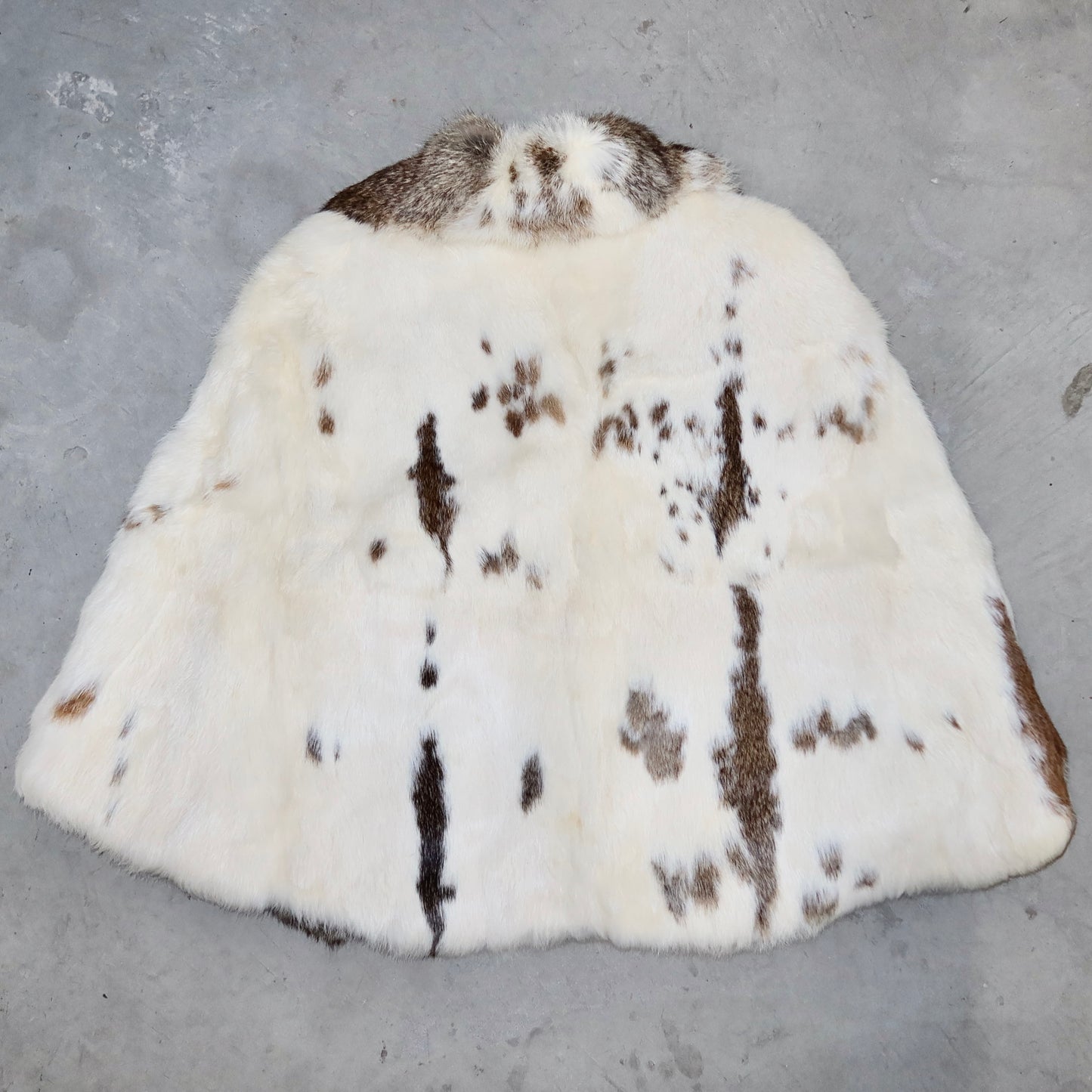 Vintage Rabbit Fur Cape