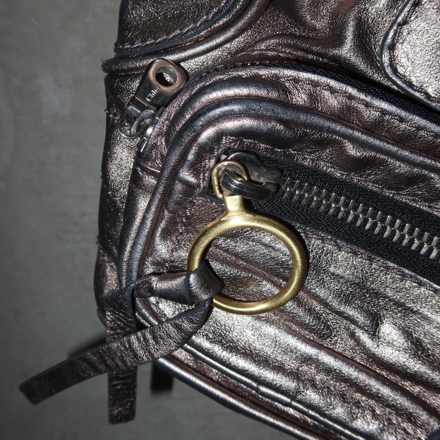 Chloé Metallic Betty Bag with Mini Pouch
