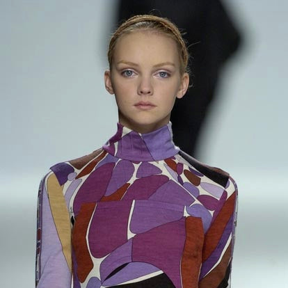 Emilio Pucci AW2005 Large Corduroy Tote