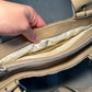 John Galliano Cowhide Buckles Shoulder Bag