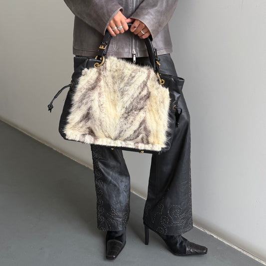 Paolo Masi Fox Fur Tote