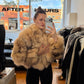 Vintage Fox Fur Bomber