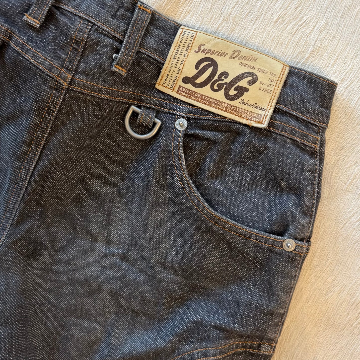 D&G Dark Wash Skinny Jeans