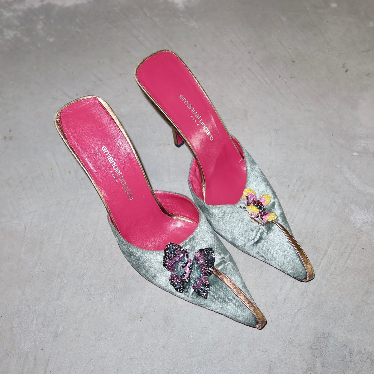 Emanuel Ungaro Butterfly Heels (39.5)