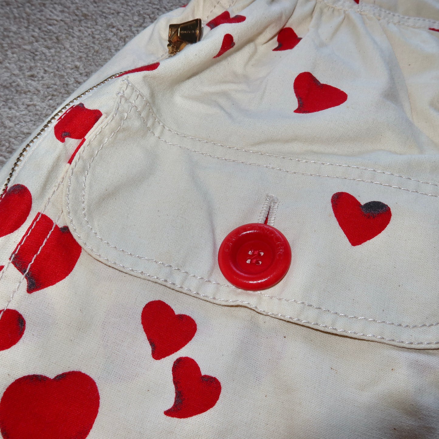 Moschino Heart Print Dress