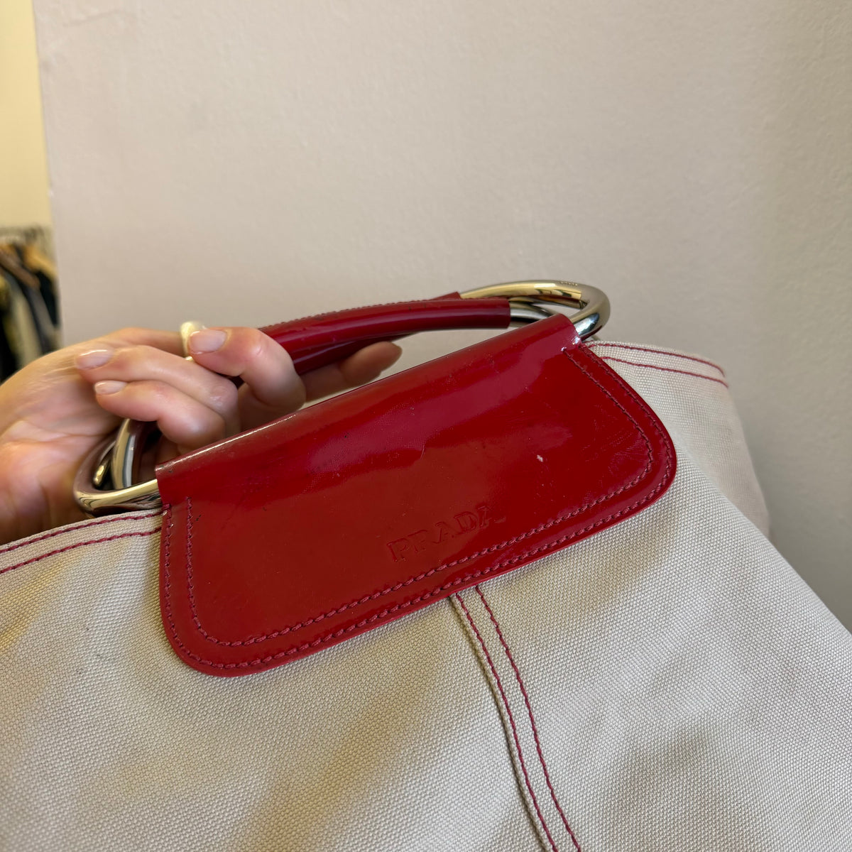 Prada SS2003 Ring Handle Bag