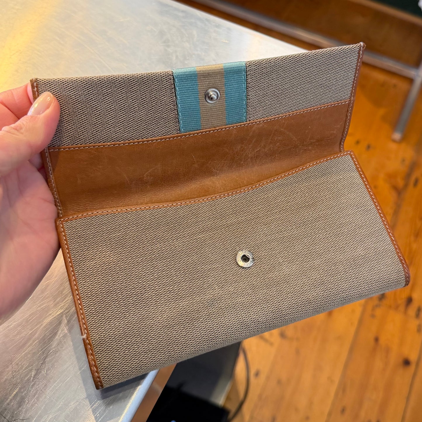 Gucci Canvas Wallet