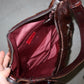Valentino Embroidered Fur Bag