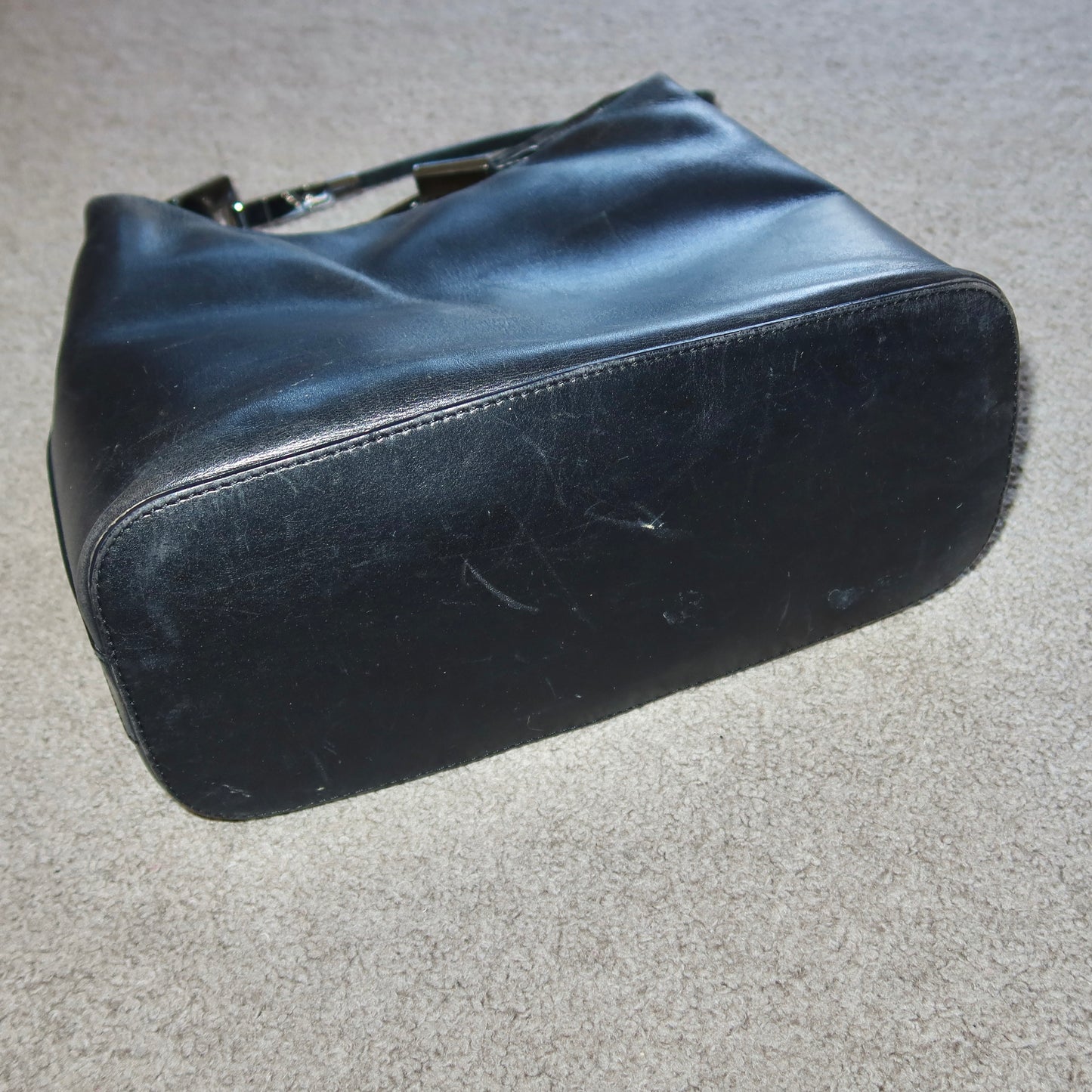 Gucci Black Leather Bag