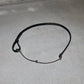 Gucci Black and Silver Skinny Horsebit Belt