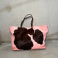 Fendi A/W 1999 Pink Cowhide Tote