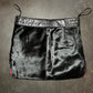 D&G Black Cowhide Mini Skirt