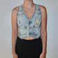 DSquared2 SS2005 Denim Marijuana Waistcoat