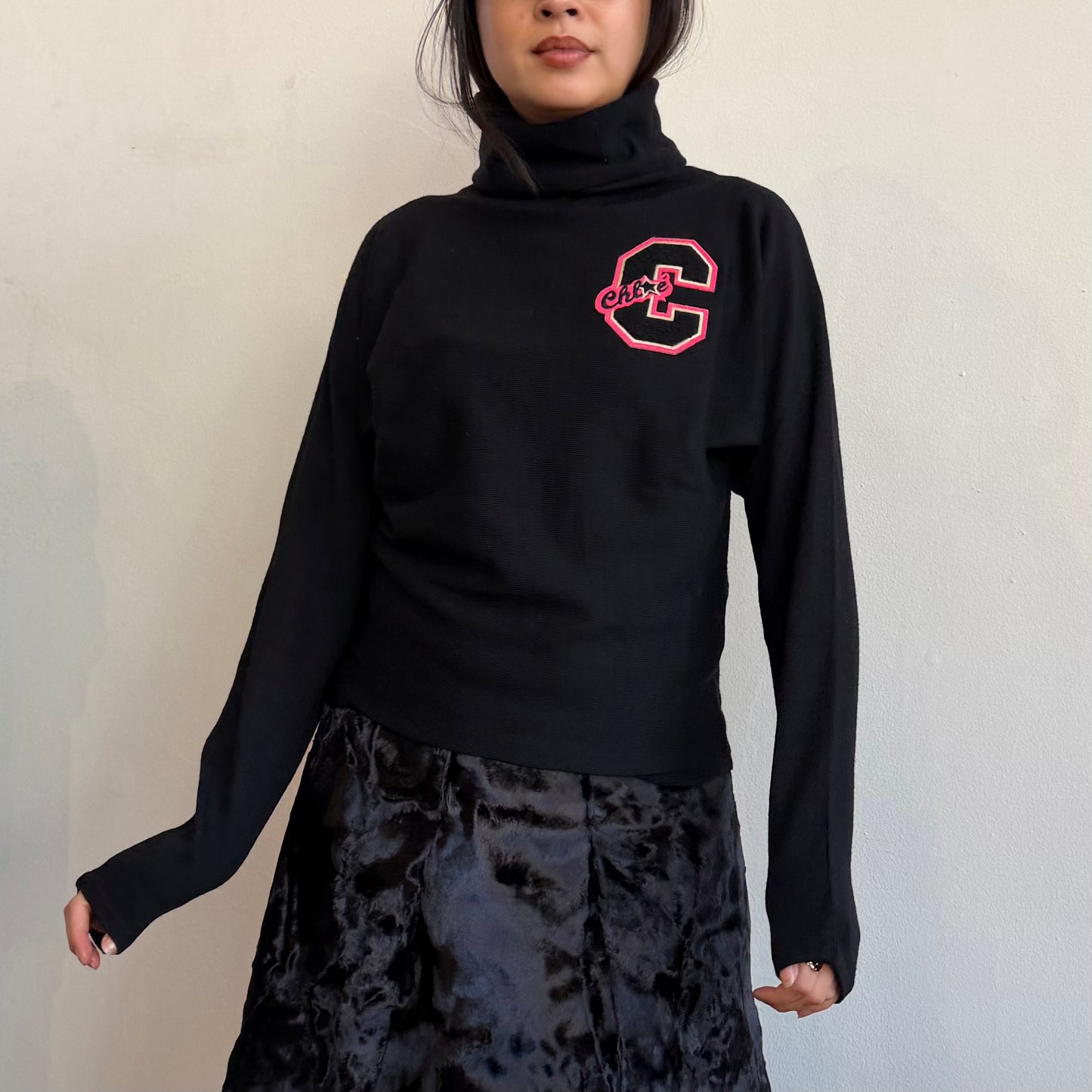 Chloé AW2001 Varsity Patch Jumper