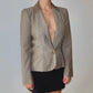 Chloé SS2002 Grey Wool Blazer