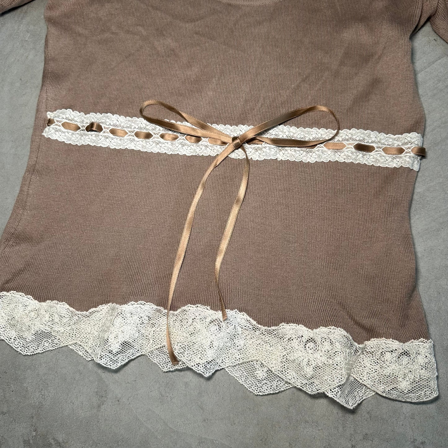 Blugirl Brown Knit Tee