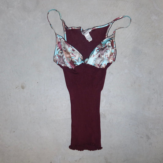 Emilio Pucci Silk Ribbed Camisole