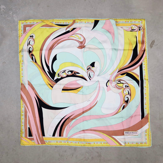 Emilio Pucci Silk Scarf Top