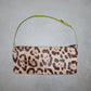 Valentino SS2000 Pony Hair Leopard Print Pochette