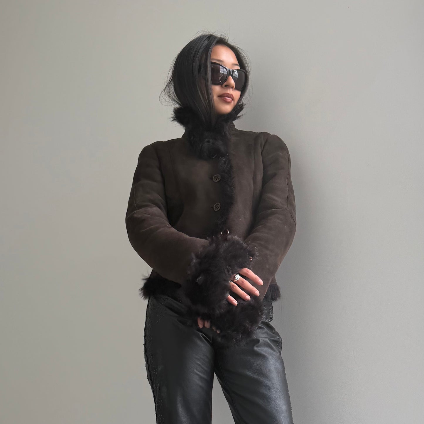 Emporio Armani AW2005 Shearling Jacket